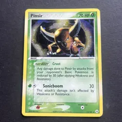 Pokemon Card Pinsir 13/101 EX Hidden Legends Rare Holo Near Mint Condition - Image 1