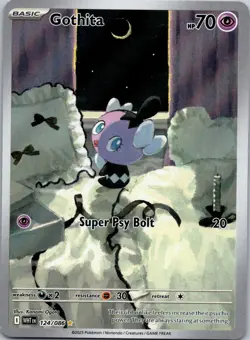 GOTHITA 124/086 WHT Illustration Rare NM/M Pokemon - Image 1