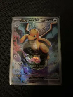 Dragonite Pokemon Card Display Art Card - Image 1