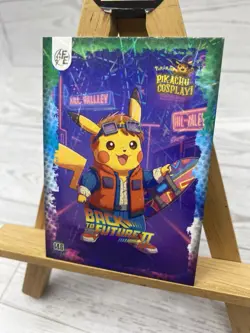 Pikachu as Marty McFly Back to the Future Part II Lazer Holo Non-Pokemon Fan Art - Image 3