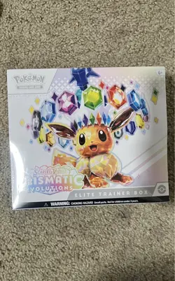 Elite Trainer Box SV8.5 Prismatic Evolutions Pokemon TCG SEALED, UNOPENED!!!!!!! - Image 1