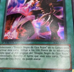 Yu-Gi-Oh! Inferno Fire Blast 1st Edition Spanish Moderately Played - Image 4