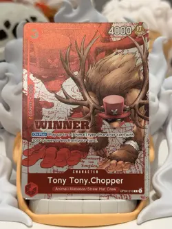 Tony Tony Chopper OP04-010 Winner Pack 2024 Promotion Card - ONE PIECE - Image 1