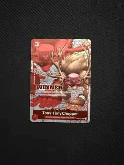 Tony Tony.Chopper (Winner Pack 2024) OP04-010 One Piece Promotion Cards NM - Image 1