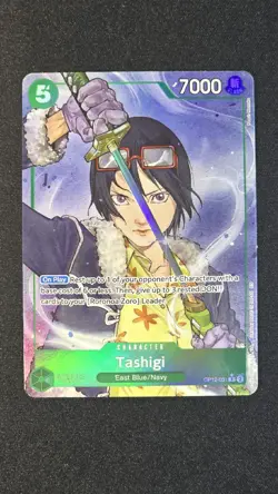 Tashigi Alt Art OP12-031 M OPTCG One Piece Legacy Of The Master - Image 1