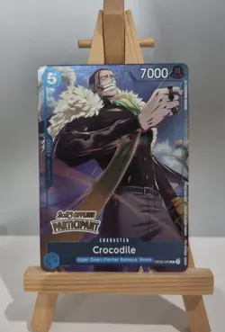 Crocodile (OP02-053) 2023 Participant Tournament Promo One Piece TCG English - Image 1
