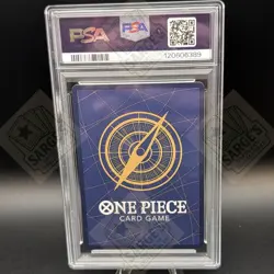 2025 One Piece Japanese A Fist Of Divine Speed Monkey D. Luffy OP11-118 PSA 10 - Image 2