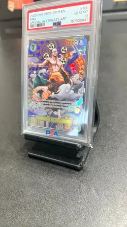 Enel OP05-100 PSA 10 SP Awakening of the New Era English One Piece TCG CCG - Image 2