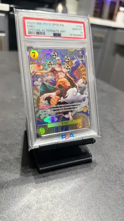 Enel OP05-100 PSA 10 SP Awakening of the New Era English One Piece TCG CCG - Image 3