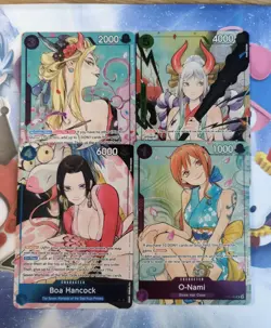 Nami Boa Hancock Yamato Black Maria PEACH MOMOKO DASH PACK BUNDLE One Piece 4 - Image 1