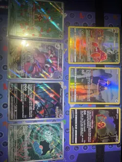 Pokemon Card Lot of 65 Cards. Ex’s,IR’s,Full Arts,Cosmos. NM-LP. Cards In Pics - Image 1