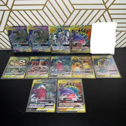 Pokemon TAG TEAM GX Holo Card Lot Chinese 11 Raichu Giratina Tyranitar Pheromosa - Image 1