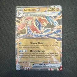 Greninja ex (GameStop Metal Card) 106/167 Miscellaneous Cards & Products Regular - Image 1