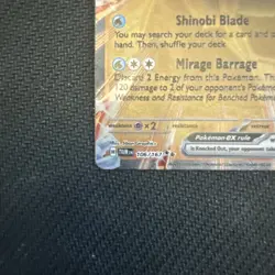 Greninja ex (GameStop Metal Card) 106/167 Miscellaneous Cards & Products Regular - Image 2