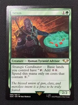 1x Nexos - NM - Universes Beyond Warhammer 40,000 095/168 40k Magic MTG Rare EDH - Image 1