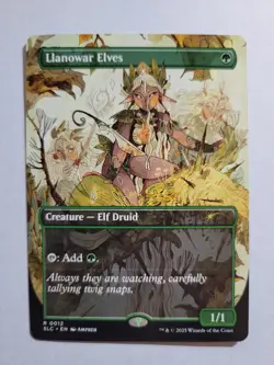 Magic the Gathering - Secret Lair Llanowar Elves 0012 - Image 1