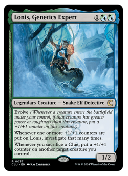 MTG - 1 x Lonis, Genetics Expert - Rare - Ravnica: Cluedo Edition (CLU) - M/NM - Image 1