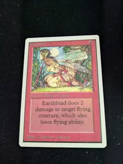 MTG Earthbind - Unlimited Edition - NM - Image 1