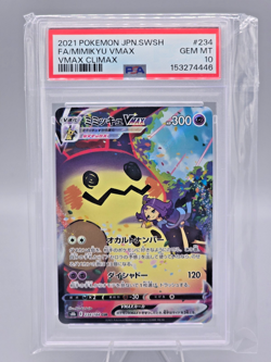 2021 Pokemon VMAX Climax JP Mimikyu Full Art #234/184 PSA 10 GEM MINT - Image 1