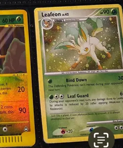 Leafeon LV.42 Reverse HOLO Majestic Dawn Pokemon TCG 7/100 Illus. Kouki Saitou - Image 1