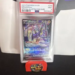 The Pokemon Company Pokemon TCG Miraidon ex 244/198 SV01 SIR Holo Eng PSA 9 - Image 1