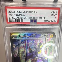 The Pokemon Company Pokemon TCG Miraidon ex 244/198 SV01 SIR Holo Eng PSA 9 - Image 2