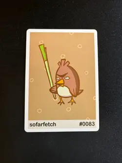 Sofarfetch (Farfetch'd) 83 - Gen 1 Pookiemoot Fan Art - Pokemon - Image 1