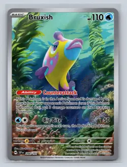 Bruxish 200/191 Illustration Rare Surging Sparks Pokemon NM - Image 1