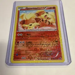 Pokemon Legendary Treasures RC Growlithe RC4/RC25 Reverse Holo - Image 2