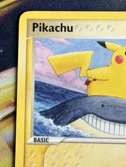 Pikachu LP POP Series 5 Common 12 Pokemon Wailmer 2007 Surfing Naoyo Kimura - Image 3