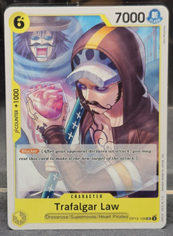 OP12-106 Trafalgar Law Uncommon Legacy of the Master One Piece Near Mint Card - Image 1