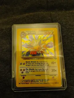 Jolteon 4/64 Jungle Rare LP Pokemon TCG [Near Mint} - Image 1