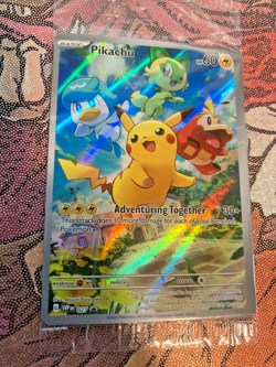 2023 Pokemon SVP EN Black Star Promo #027 Pikachu Sealed Promo - Image 1