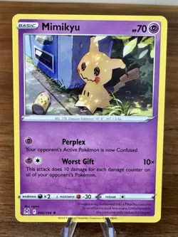Pokemon TCG - Mimikyu 80/196 - Lost Origin 2022 - Image 1