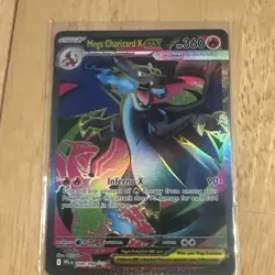 Pokemon Mega Charizard X EX 109/094 Phantasmal Flames Full Art Holo ENG - Image 1