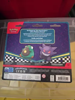 Pokemon TCG: 2024 Back to School Gengar Eraser Blister Pack – Sealed - Image 2
