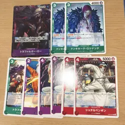 One Piece Trading Card Trafalgar Law OP09069 Rare Heart Pirates - Image 1