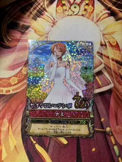One Piece Trading Card Nami Wedding Dress Rare From - Image 1