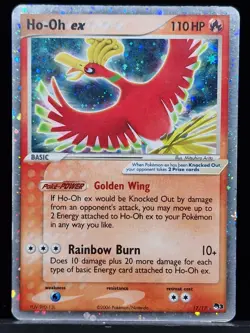 Ho-Oh ex - 17/17 - POP Series 3 - Moderate Play - Holo Vintage Pokemon Card - Image 1