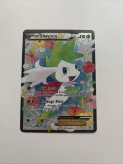 Pokemon TCG Shaymin-EX Full Art Ultra Rare Card RC21/RC25. LP - Image 1