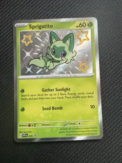 Sprigatito 076 Sv: Scarlet & Violet Promo Cards Holo - Image 1