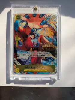 Monkey D. Luffy P-036 Pre Release Winner Card - Image 1