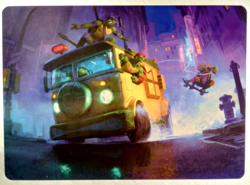 MTG - Teenage Mutant Ninja Turtles: Art Series Turtle Van (19/54) - TMT - Image 1