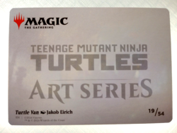 MTG - Teenage Mutant Ninja Turtles: Art Series Turtle Van (19/54) - TMT - Image 2