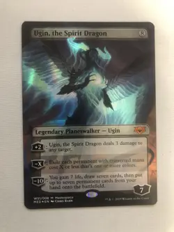 Ugin, the Spirit Dragon-Mythic Edition:War of the Spark-Foil-MTG-NM - Image 1
