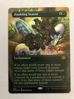 Doubling Season (Foil Borderless)-Double Masters-Magic The Gathering-MTG-NM - Image 1