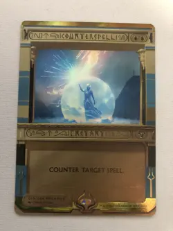 Counterspell-Masterpiece Invocations-FOIL-Magic The Gathering-MTG-NM Condition - Image 1