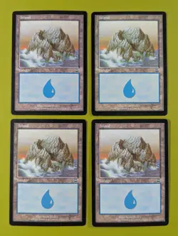 Island (337) x4 Mercadian Masques 4x Playset Magic the Gathering MTG - Image 1