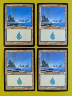 Island (336) x4 Invasion 4x Magic the Gathering MTG - Image 1