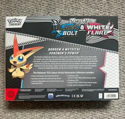 Pokemon TCG Victini Illustration Collection Box Black Bolt & White Flare Sealed - Image 2